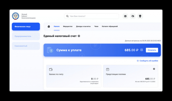 Россиянам напомнили, как оплачивать налоги за 2024 год