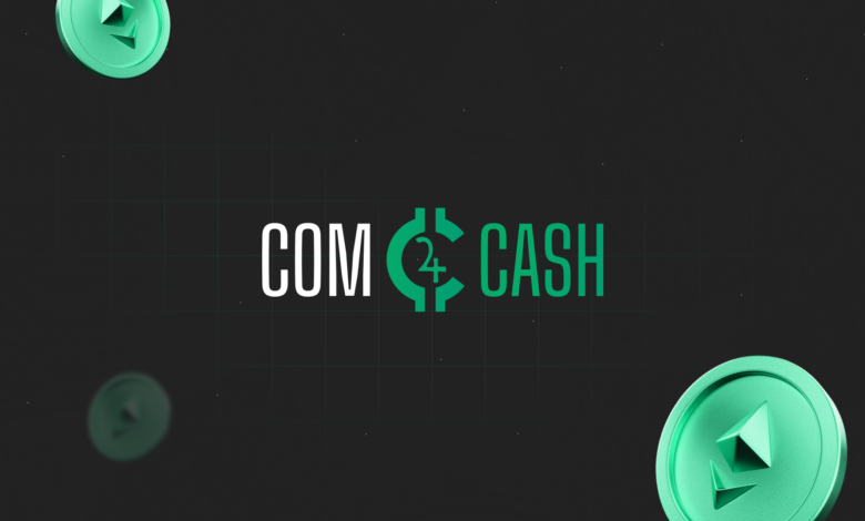 Comcash.cc - это сервис для обмена криптовалют